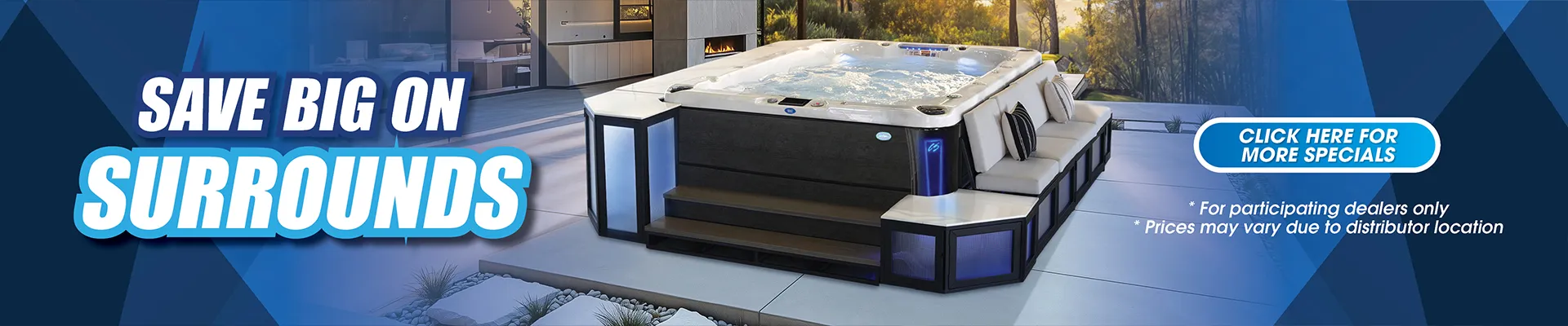 Calspas hot tub being used in a family setting - Billings