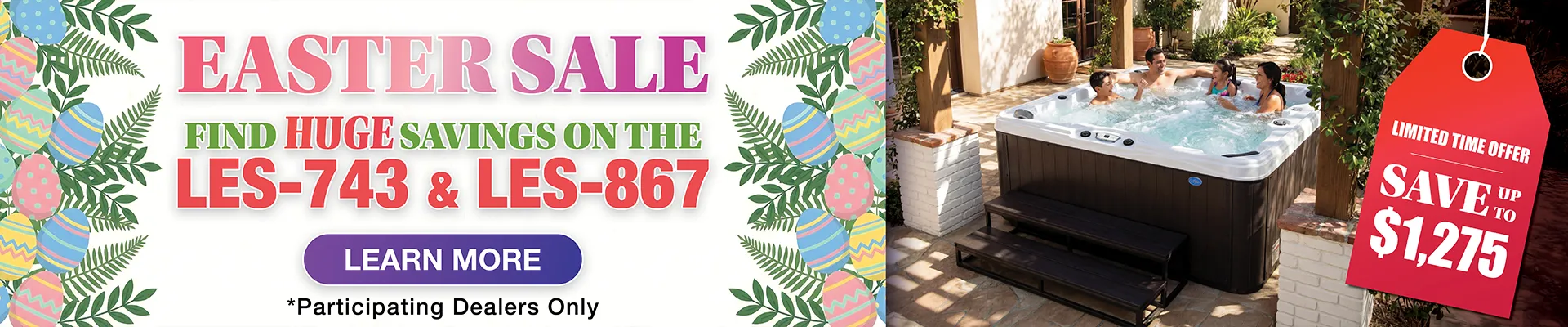 Calspas hot tub being used in a family setting - Billings