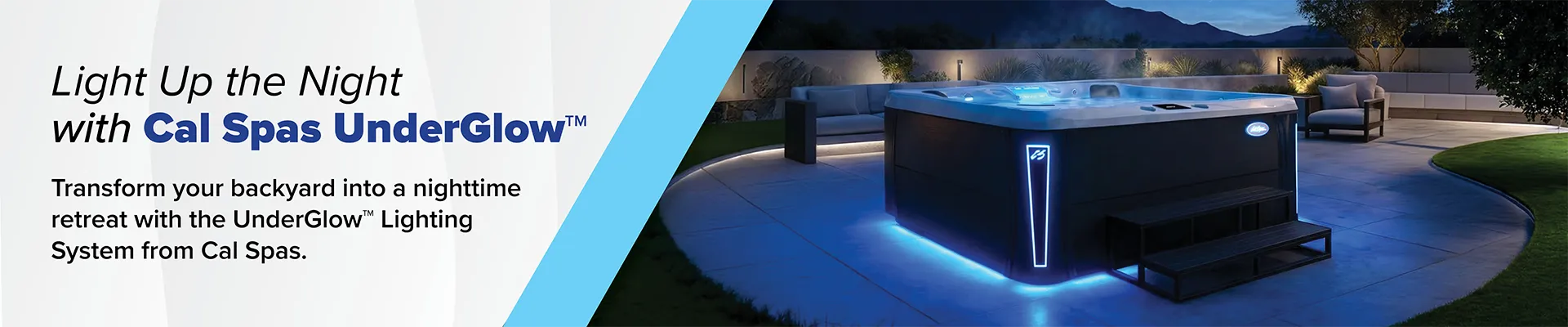 Calspas hot tub being used in a family setting - Billings